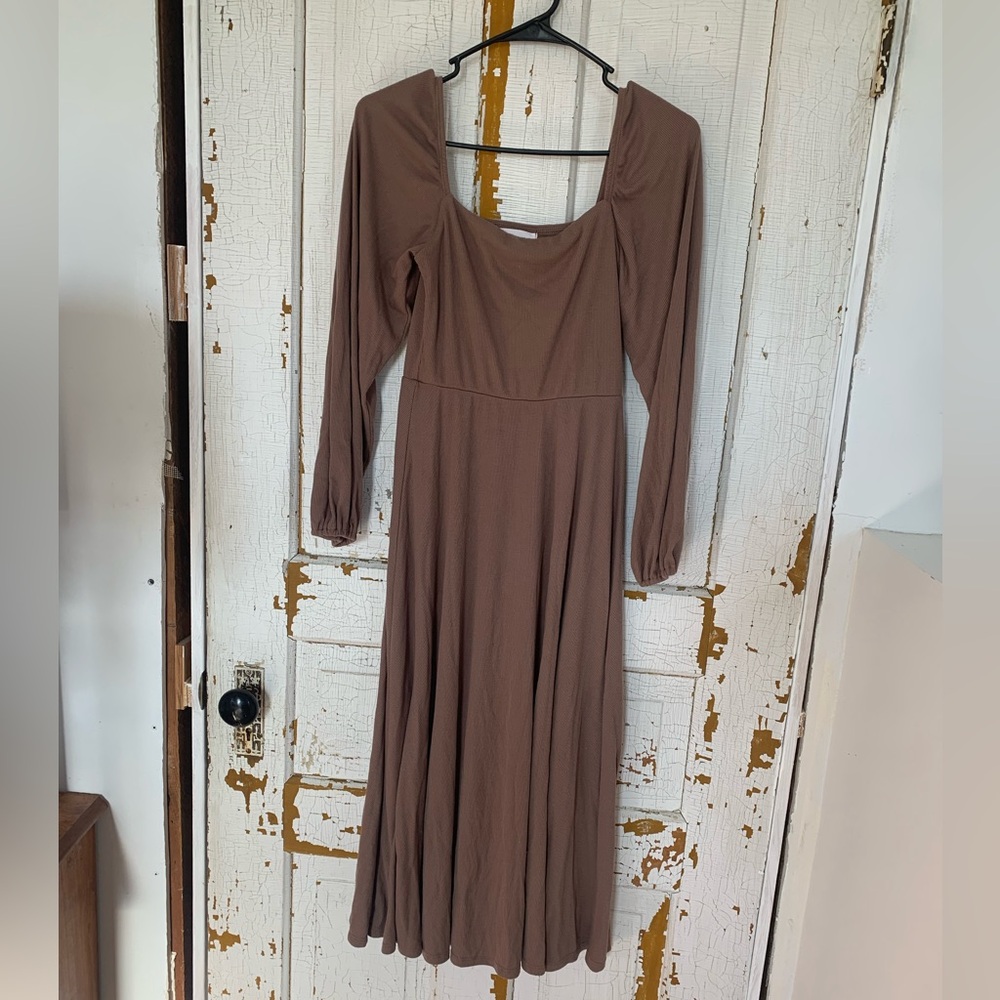 CJLA brown Mari dress